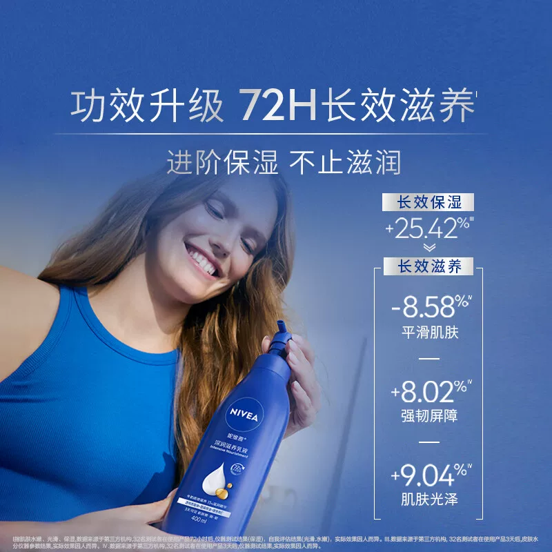 妮维雅身体乳补水保湿深层滋润秋冬护肤200ml*1 9.9元 - 86线报