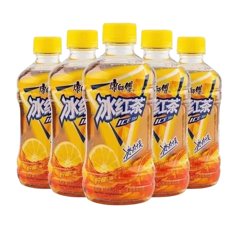 康师傅冰红茶柠檬茶饮料330ml×6瓶 6.9元 - 86线报