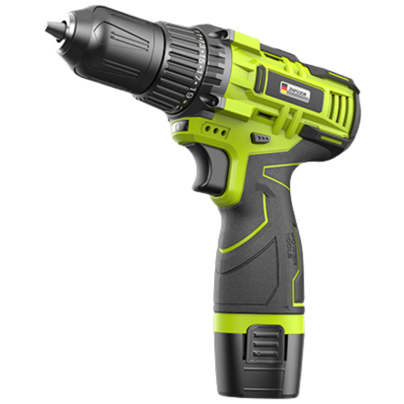 芝浦12V锂电钻手电钻双速电动螺丝刀家用工具箱 57.3元 - 86线报