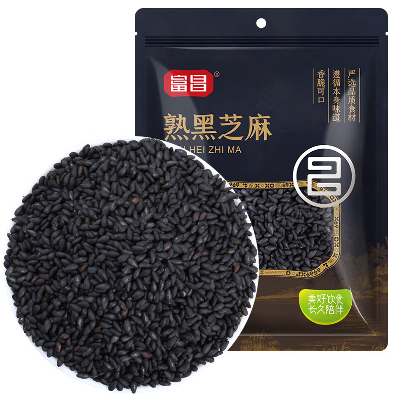 富昌熟黑芝麻100g 1.8元 - 86线报