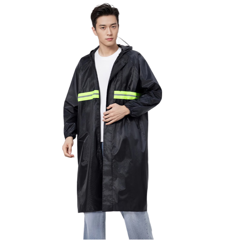 豪思克普 HSKP-CFY01连体长款雨衣 全身防暴雨 反光条 17.5元 - 86线报