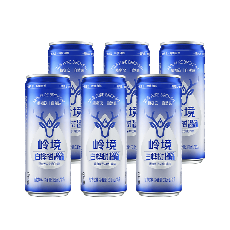 岭境白桦树原汁330ml×6罐 14.9元 - 86线报
