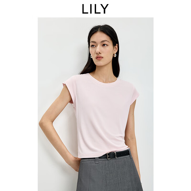 LILY莫代尔混纺女士T恤 75元 - 86线报 LILY莫代尔混纺女士T恤 75元 - 86线报