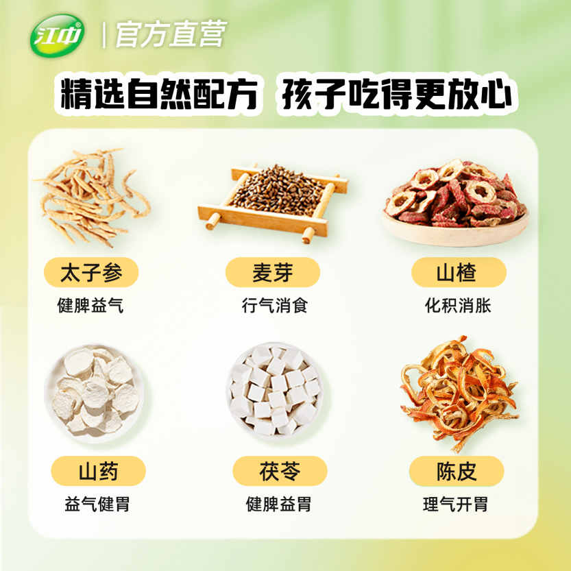 江中牌儿童消食片0.8g*24片 5.3元 - 86线报