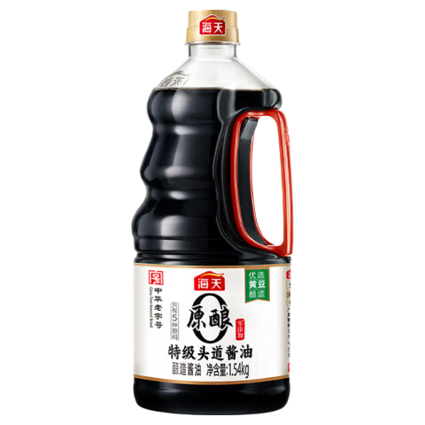 海天原酿0添加特级头道酱油1.54kg 12.9元 - 86线报 海天原酿0添加特级头道酱油1.54kg 12.9元 - 86线报