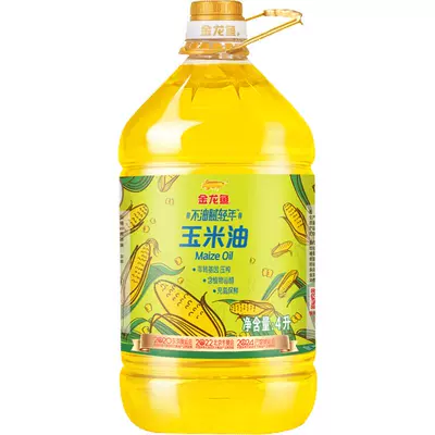 金龙鱼不油腻轻年玉米油4L 37.91元 - 86线报
