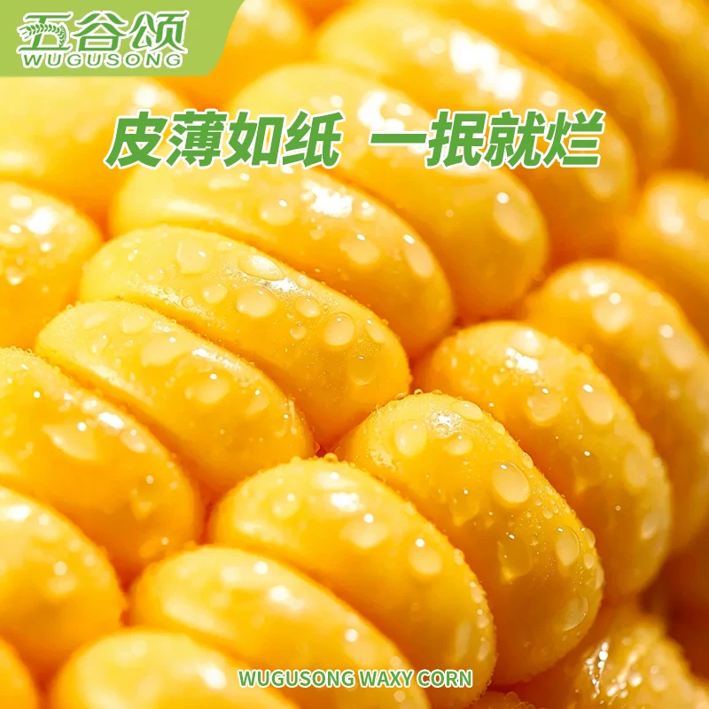 五谷颂东北黄糯玉米200g*10 14.8元 - 86线报 五谷颂东北黄糯玉米200g*10 14.8元 - 86线报