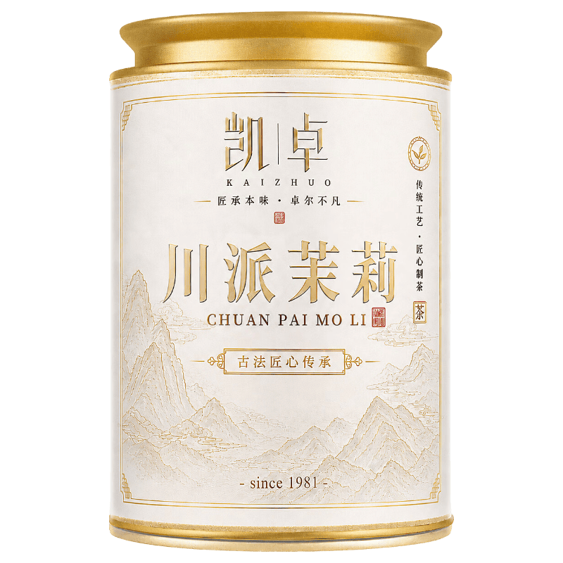 凯卓茉莉花茶2026新茶特级古法窨制浓香型川派茉莉飘雪品鉴装100g 11.8元 - 线报酷