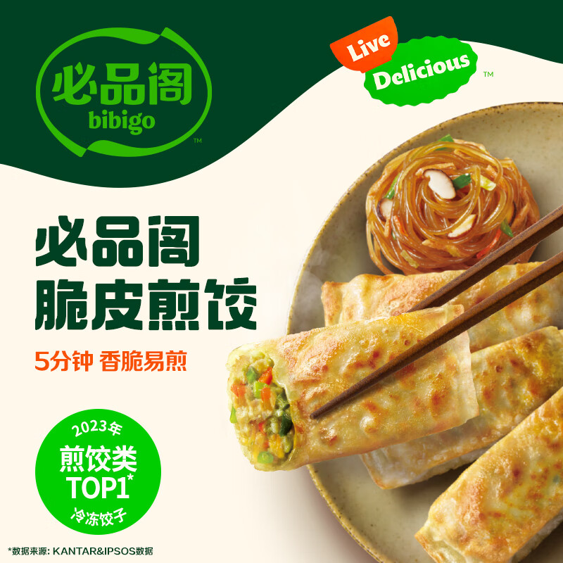 必品阁韩式粉条脆皮煎饺10只250g 7.77元 - 86线报