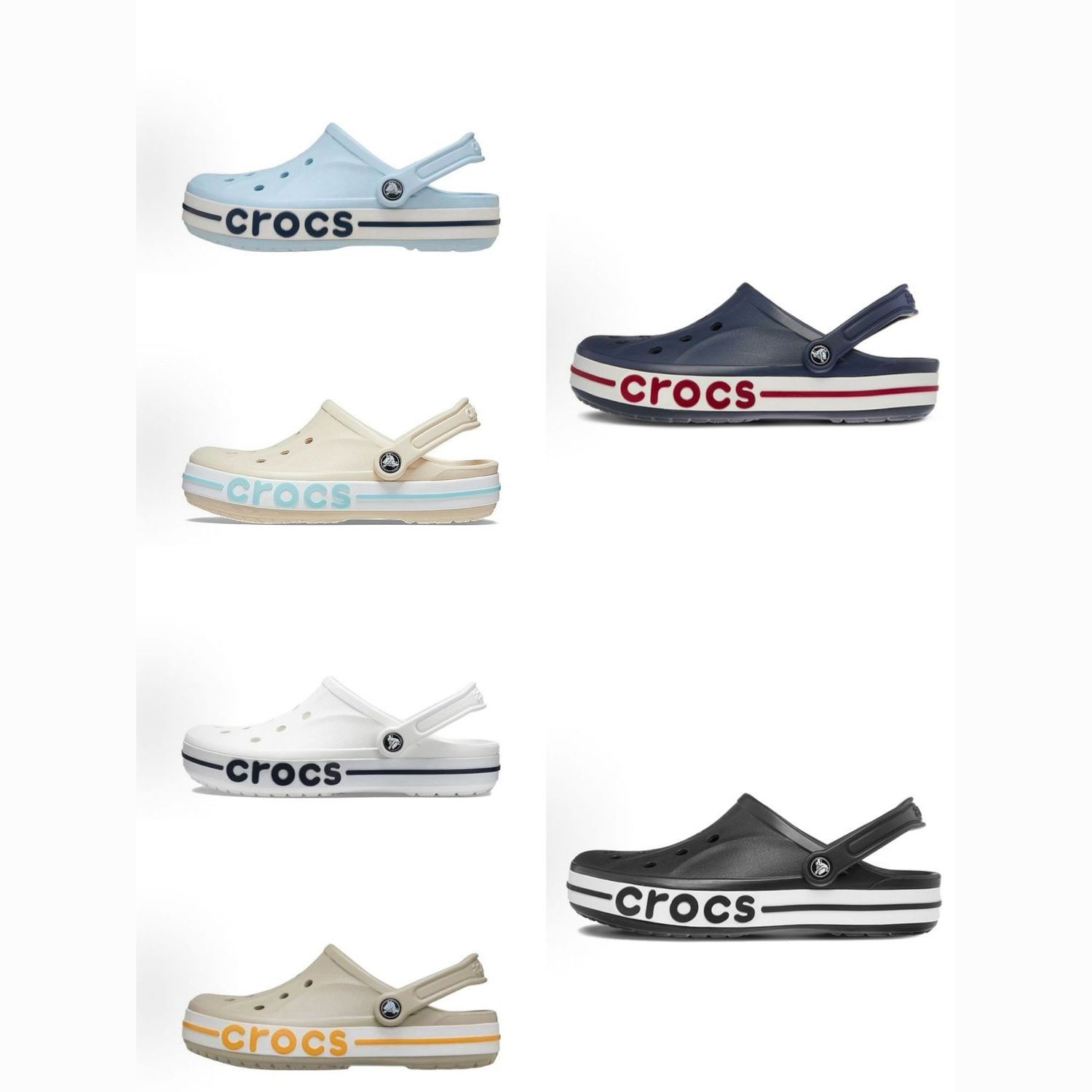 crocs贝雅卡骆班字母洞洞鞋205089 193.9元 - 线报酷