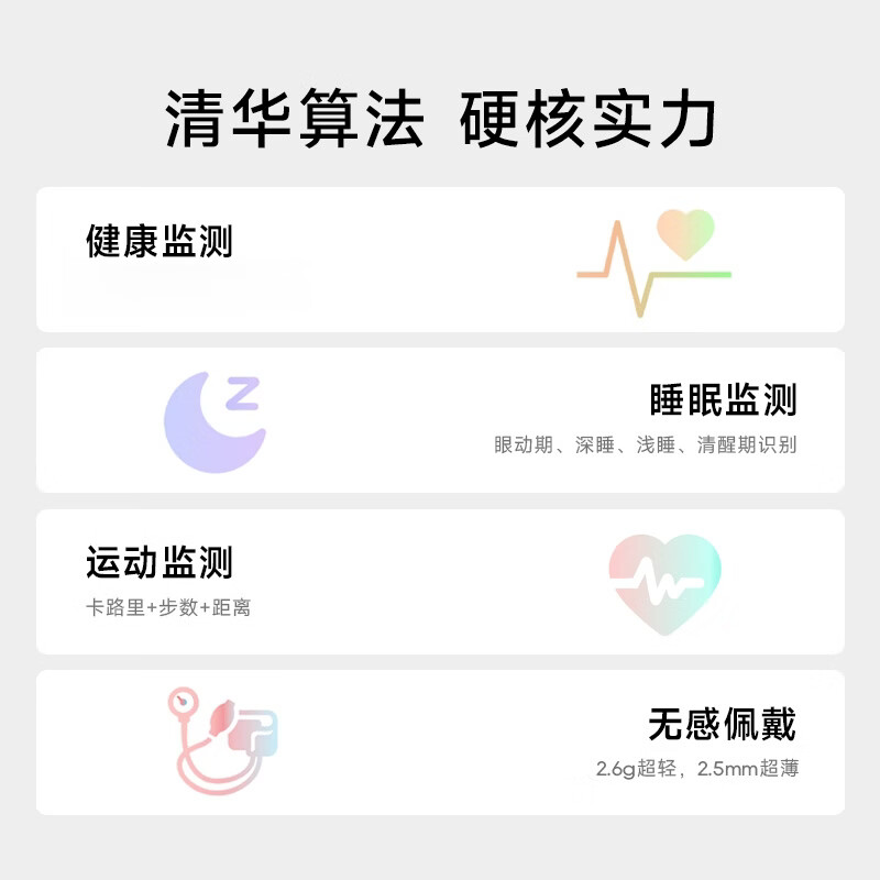 追觅Ring智能戒指Glow心电ECG心率血氧睡眠健康监测运动指环律动银10号 1198.98元 - 86线报