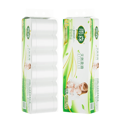 雨森无芯卷纸妇婴6层58g×12卷试用 4元 - 86线报 雨森无芯卷纸妇婴6层58g×12卷试用 4元 - 86线报