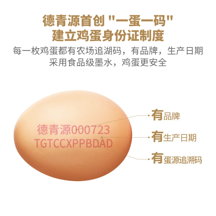 德青源PLUSA+级鲜鸡蛋32枚1.37kg节日礼盒装 28.9元 - 86线报