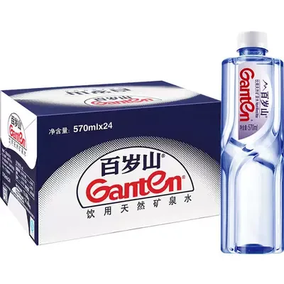 百岁山天然矿泉水 570ml×24瓶 40.62元+1.28元淘金币 图片 2