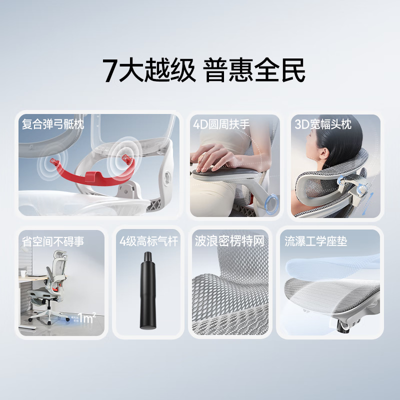 西昊久坐舒适人体工学椅B100Pro无脚踏 331.47元 - 86线报 西昊久坐舒适人体工学椅B100Pro无脚踏 331.47元 - 86线报