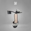 限移动端：STUART WEITZMAN SW GOLDIE 50 BLOCK SLIDE方跟拖鞋女外穿夏 1666.35元 图片 1