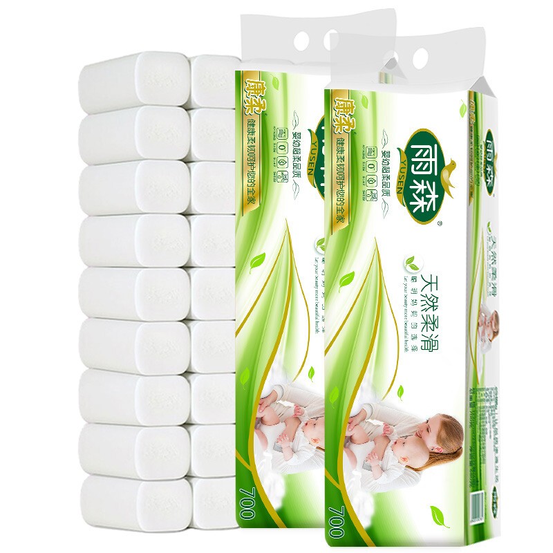 雨森妇婴无芯卷纸6层58g*24卷 11.8元 - 线报酷