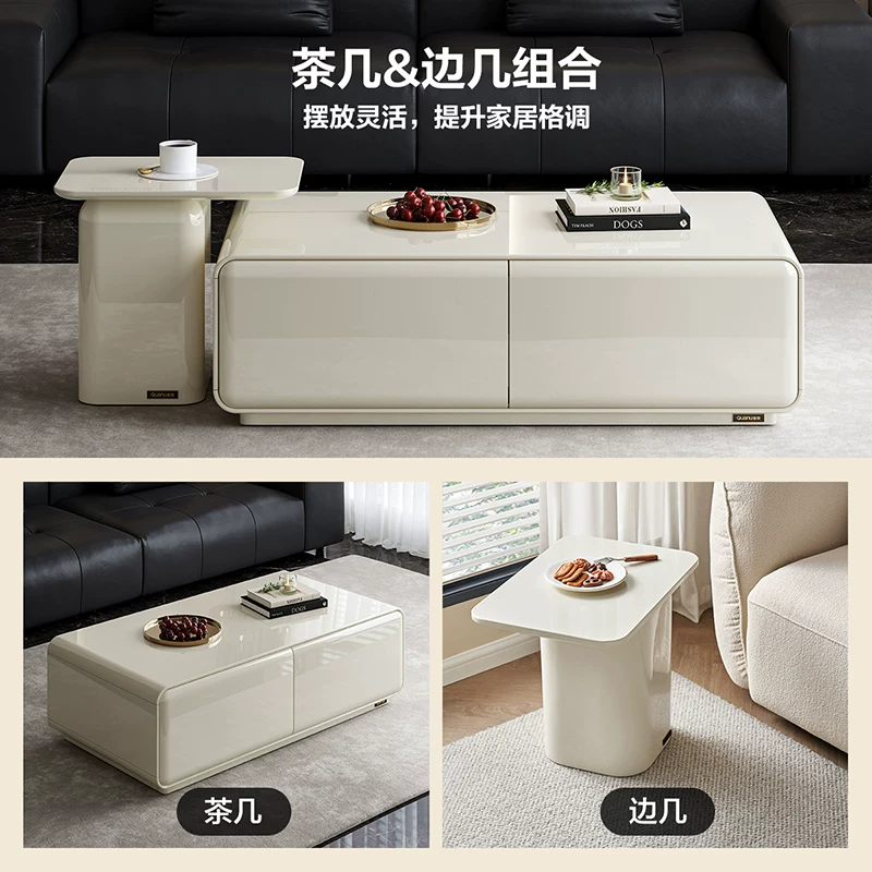 全友670273茶几边几组合1.17x0.62x0.35m珍珠白 317.9元 - 86线报 全友670273茶几边几组合1.17x0.62x0.35m珍珠白 317.9元 - 86线报