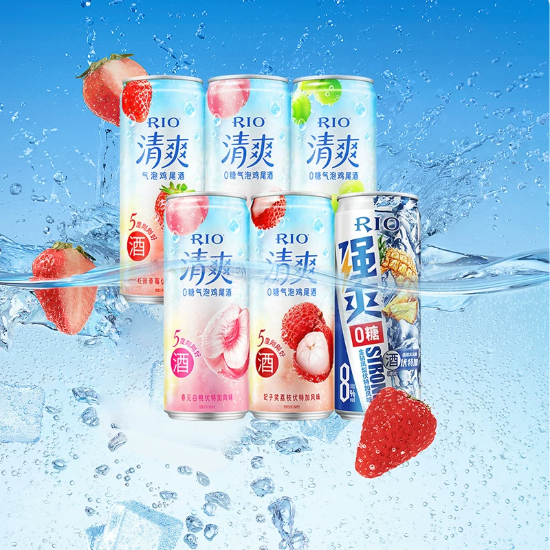 锐澳果酒预调酒清爽强爽zero组合330ml6罐 14.14元 - 线报酷