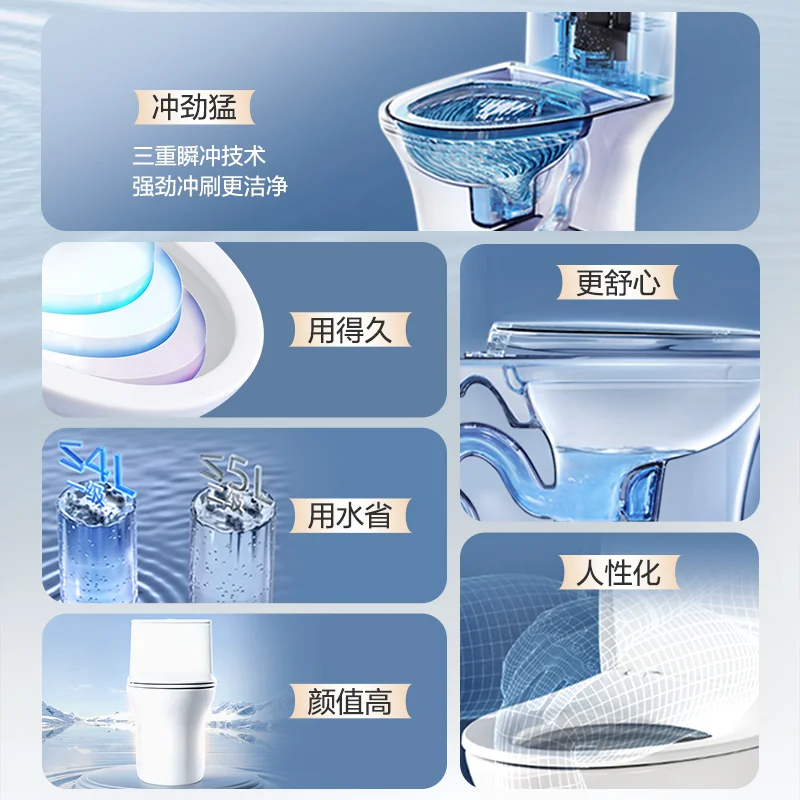恒洁516虹吸式节水防臭坐便器坑距305mm 452.2元 - 86线报 恒洁516虹吸式节水防臭坐便器坑距305mm 452.2元 - 86线报