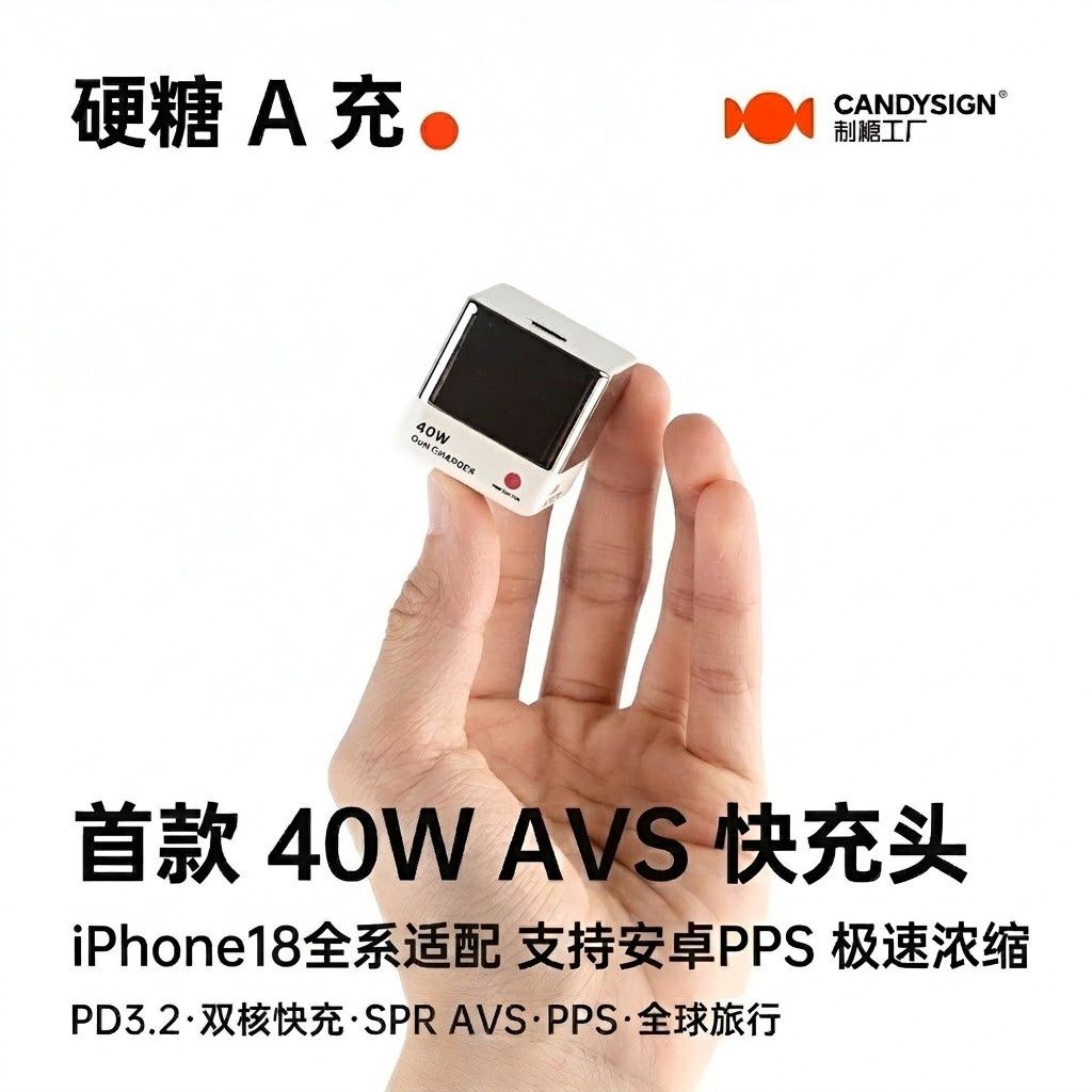 AVS协议40W快充充电器 46.48元 - 线报酷