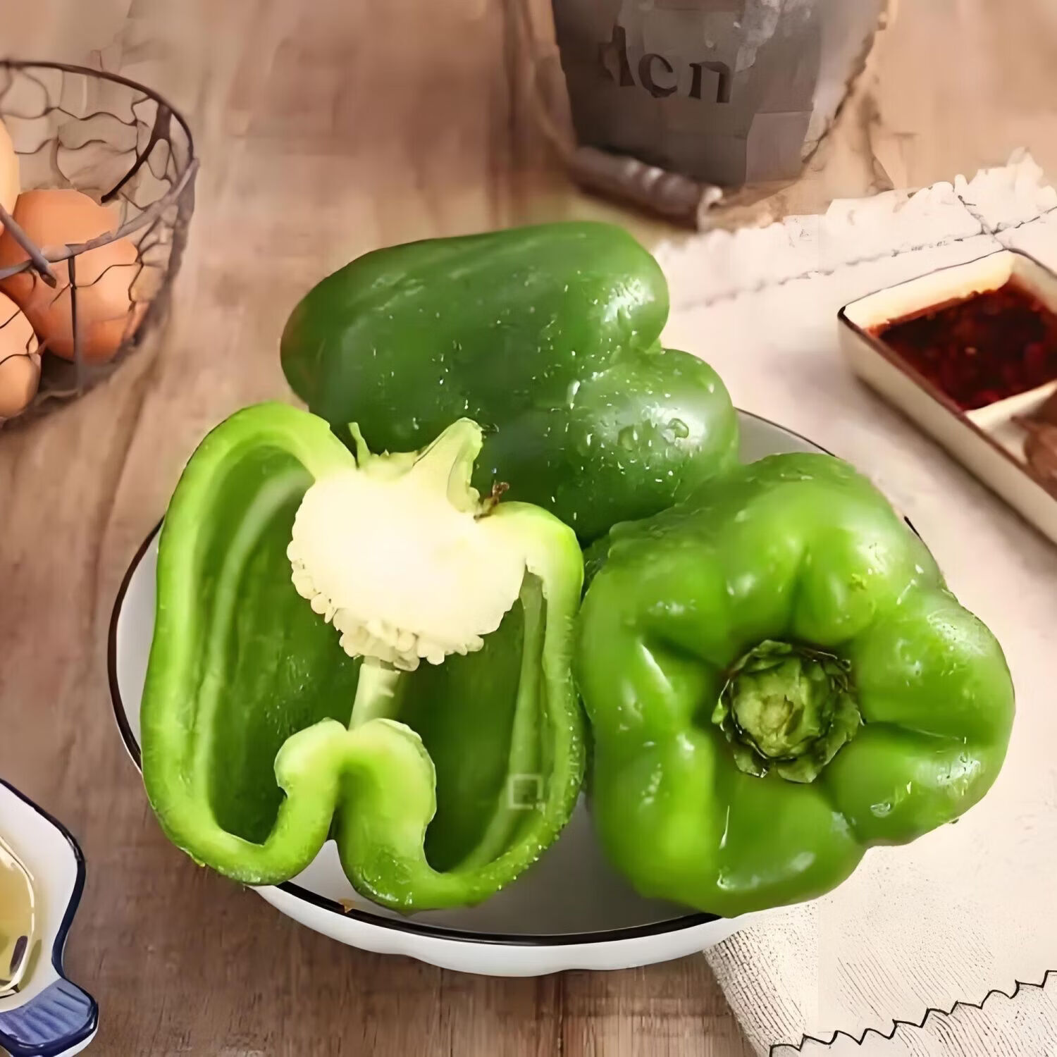 甜椒青椒新鲜蔬菜5斤大包装肉厚脆甜现摘现发 8元 - 线报酷