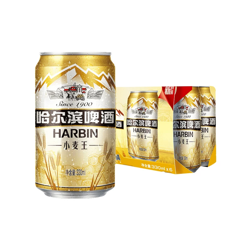 哈尔滨啤酒小麦王啤酒 9.9元 - 86线报