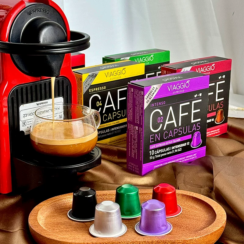 VIAGGIO ESPRESSO城市风味比利时50粒黑咖啡胶囊适用雀巢Nespresso - 86线报