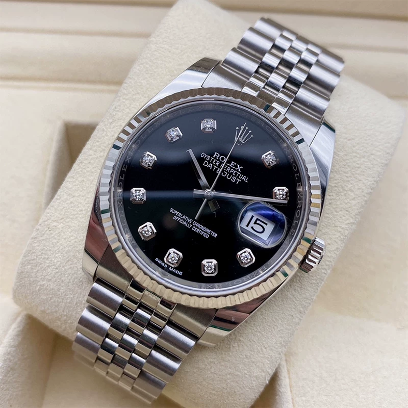 ROLEX日志型男士自动机械表116234-0084精致通勤 66960元 - 86线报