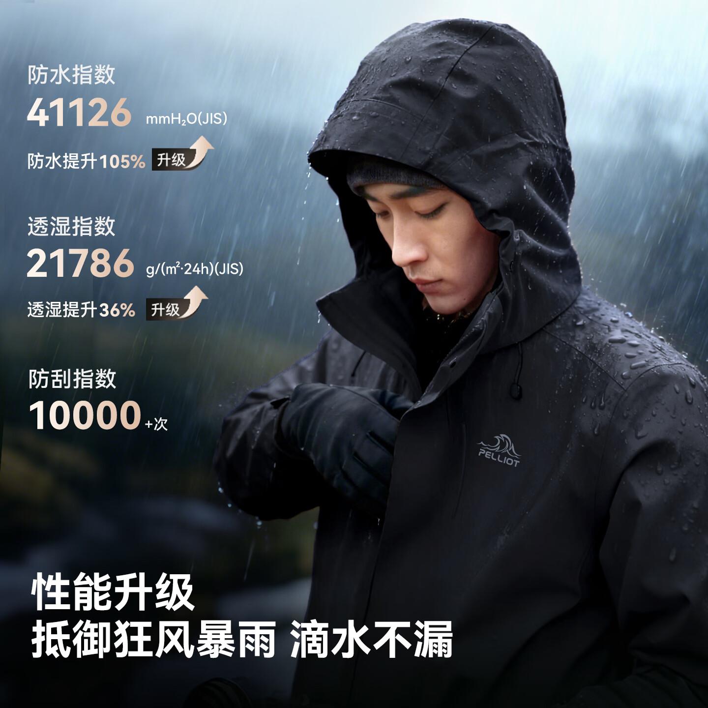 伯希和赤焰男款机能三合一防水冲锋衣115301063 394元 - 86线报
