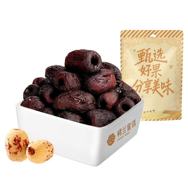 楼兰蜜语黑金枣250g特级去皮去核九蒸九制 1.9元 - 86线报 楼兰蜜语黑金枣250g特级去皮去核九蒸九制 1.9元 - 86线报