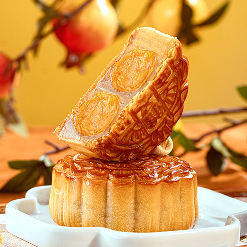 广州酒家双黄纯白莲蓉广式月饼720g 157.8元 - 线报酷