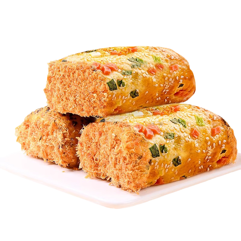 京仙诚香葱肉松面包1200g（20包） 19.97元 - 86线报