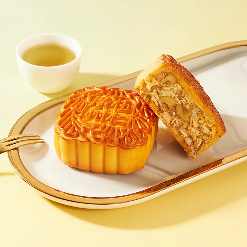 广州酒家五仁月饼礼盒720g老广式传统铁盒中秋节日送礼品礼物 136.76元 - 86线报