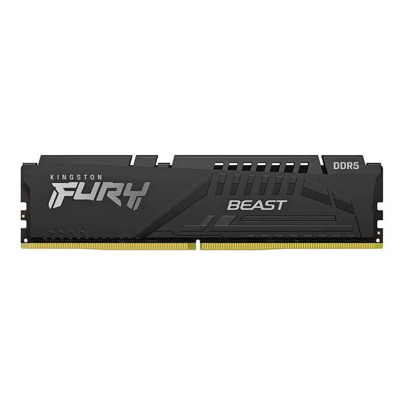金士顿FURY Beast DDR5 5200MHz台式机内存马甲条黑色8GB - 86线报
