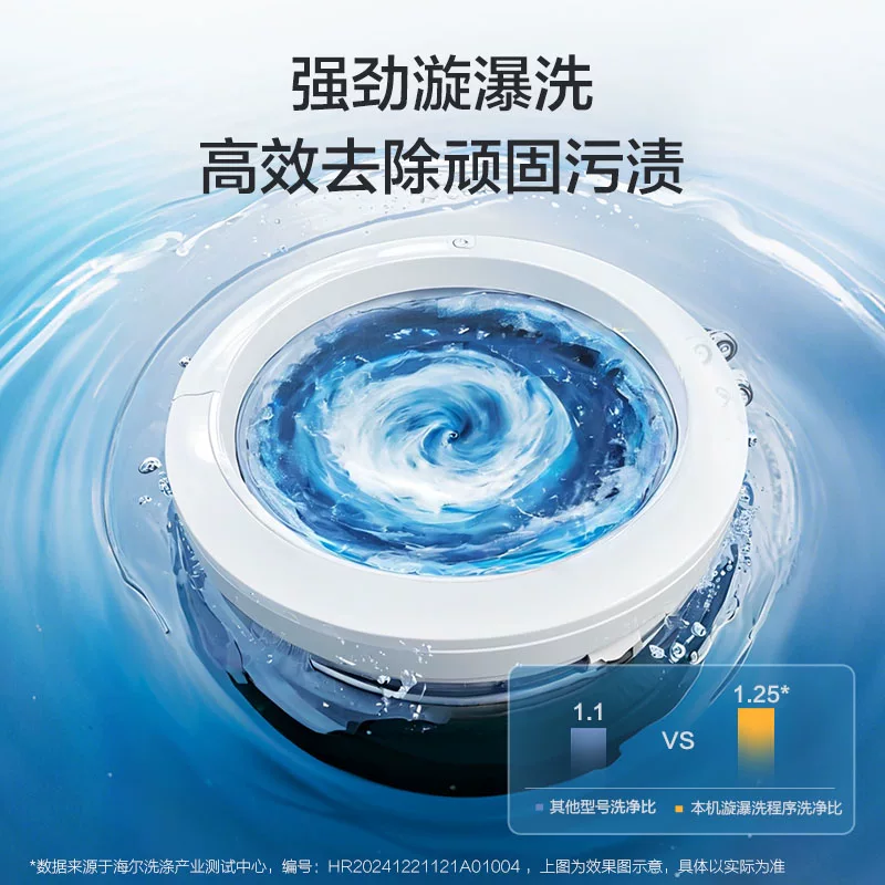 海尔仿手搓超净洗2.0 8kg 波轮洗衣机 XQB80-Z10D0 573.74元 - 86线报