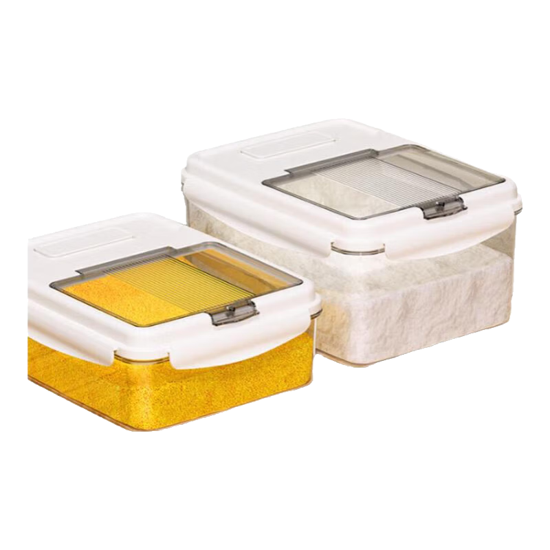 美厨食品级米桶防虫储米箱磁吸款20斤配米杯防虫槽 24.95元 - 86线报