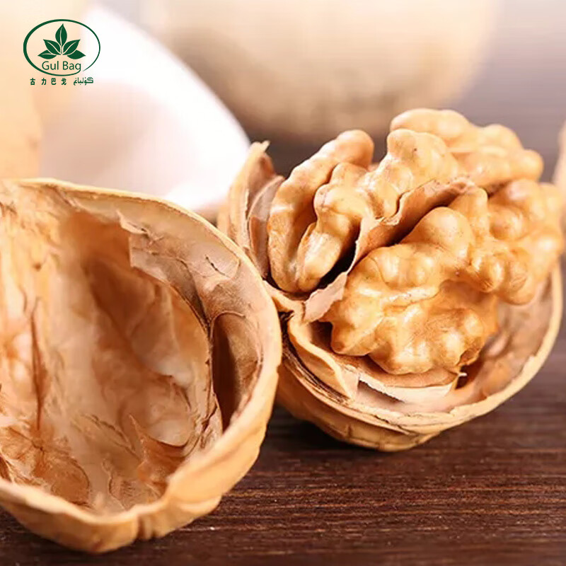 Gul Bag原味纸皮核桃仁500g坚果炒货 11.9元 - 折送网