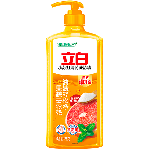 立白柠檬洗洁精1kg小苏打薄荷香 6.7元 - 86线报