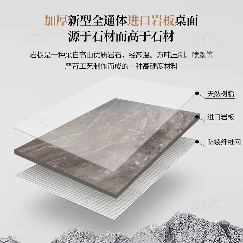 ddc意式极简客厅威尼斯棕岩板茶几电视柜高级感方形盒子茶台新款 478.91元 - 86线报