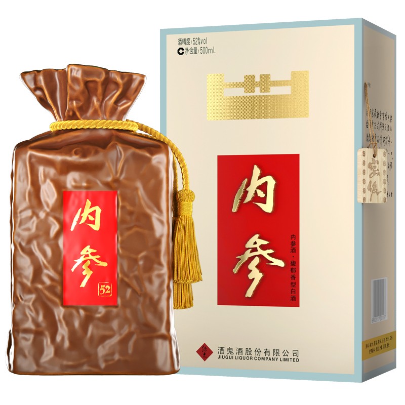 酒鬼内参52%vol馥郁香型白酒500ml单瓶装 540元 - 86线报