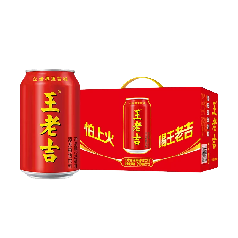 王老吉 草本凉茶 罐装 310ml×12罐 27.59元 实付27.59元 - 86线报
