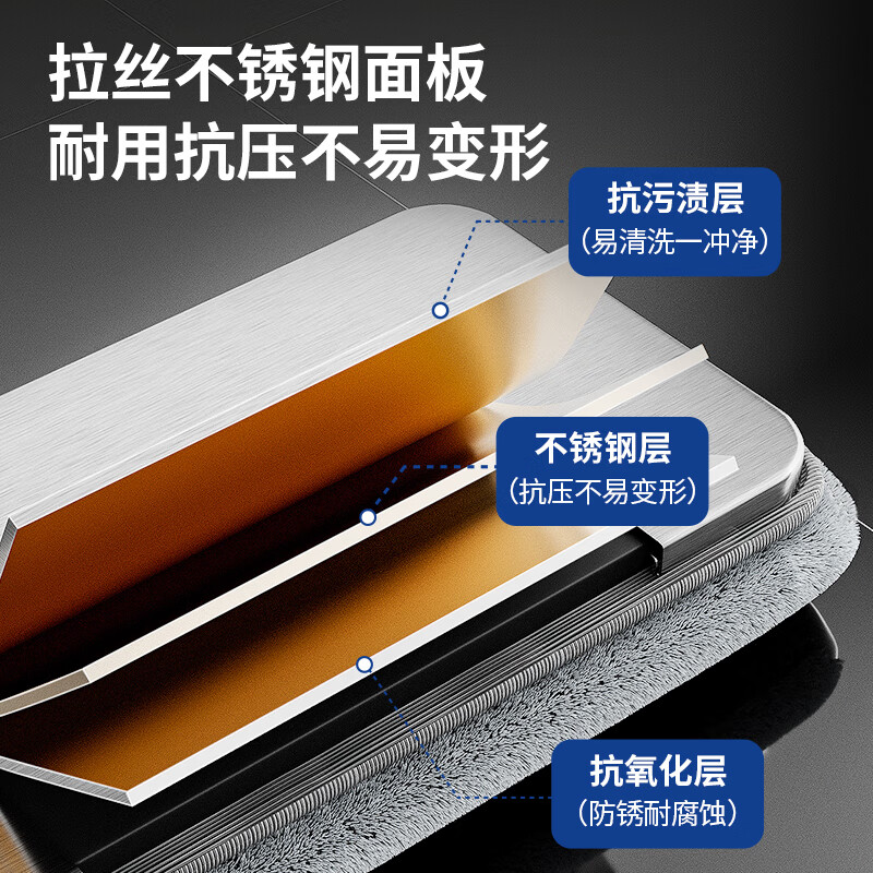 百家好世免手洗拖把42cm2布 21.6元 - 86线报