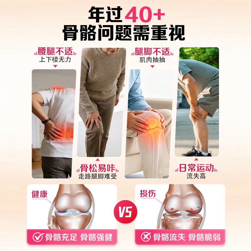 钙尔奇中老年人钙片补钙碳酸钙d3片50岁以上预防骨质疏松VD助吸收120粒*2瓶 130.1元 - 86线报