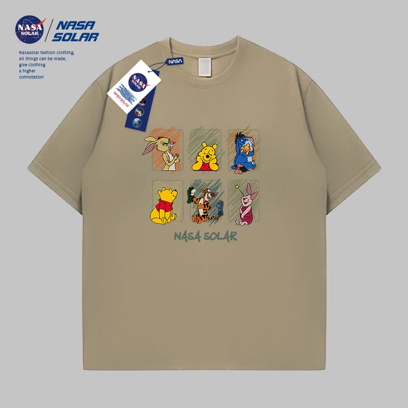 NASA MCQ NASA联名短袖T恤 8.9元 - 86线报 NASA MCQ NASA联名短袖T恤 8.9元 - 86线报