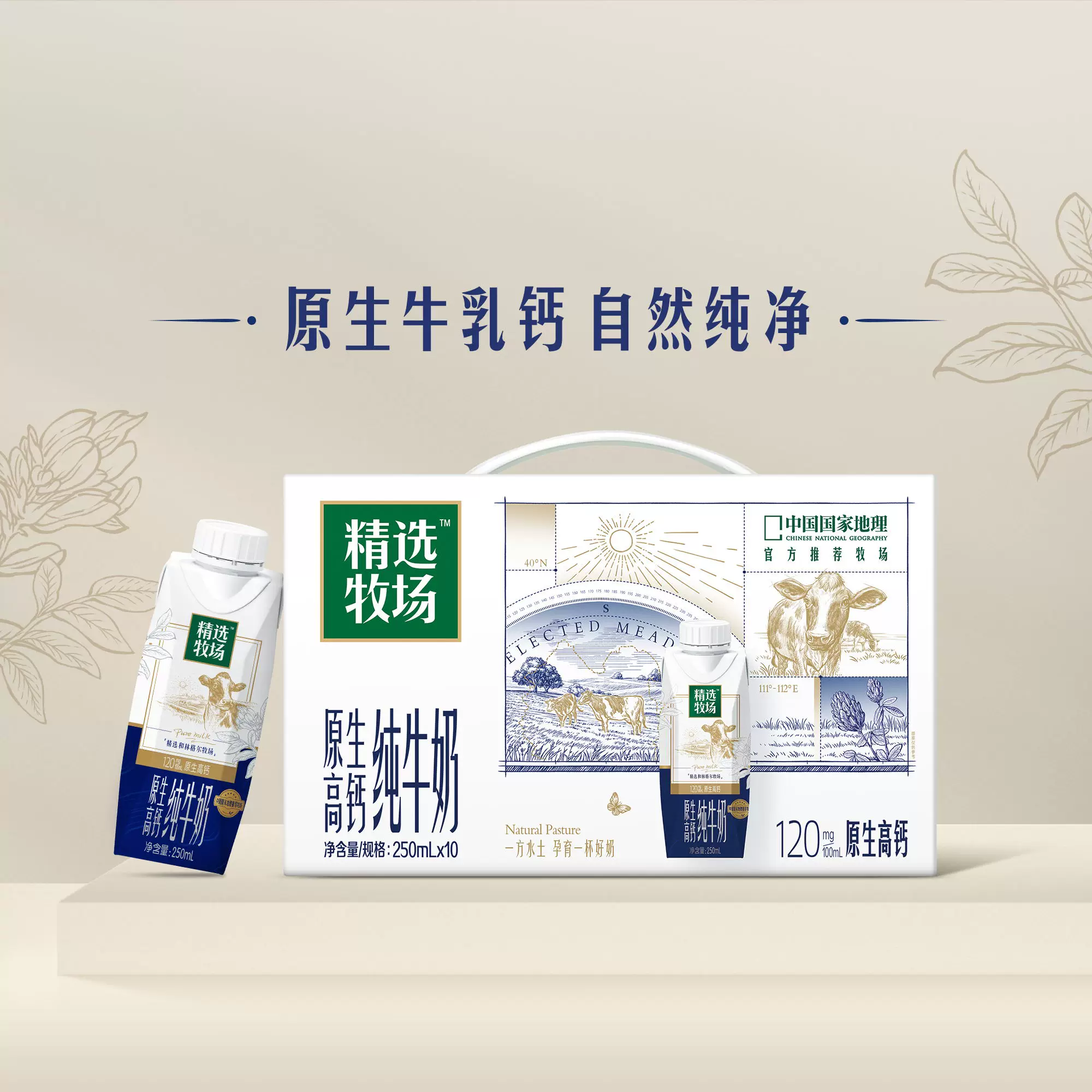 蒙牛精选牧场高钙纯牛奶250ml×10瓶 26.9元 - 86线报 蒙牛精选牧场高钙纯牛奶250ml×10瓶 26.9元 - 86线报