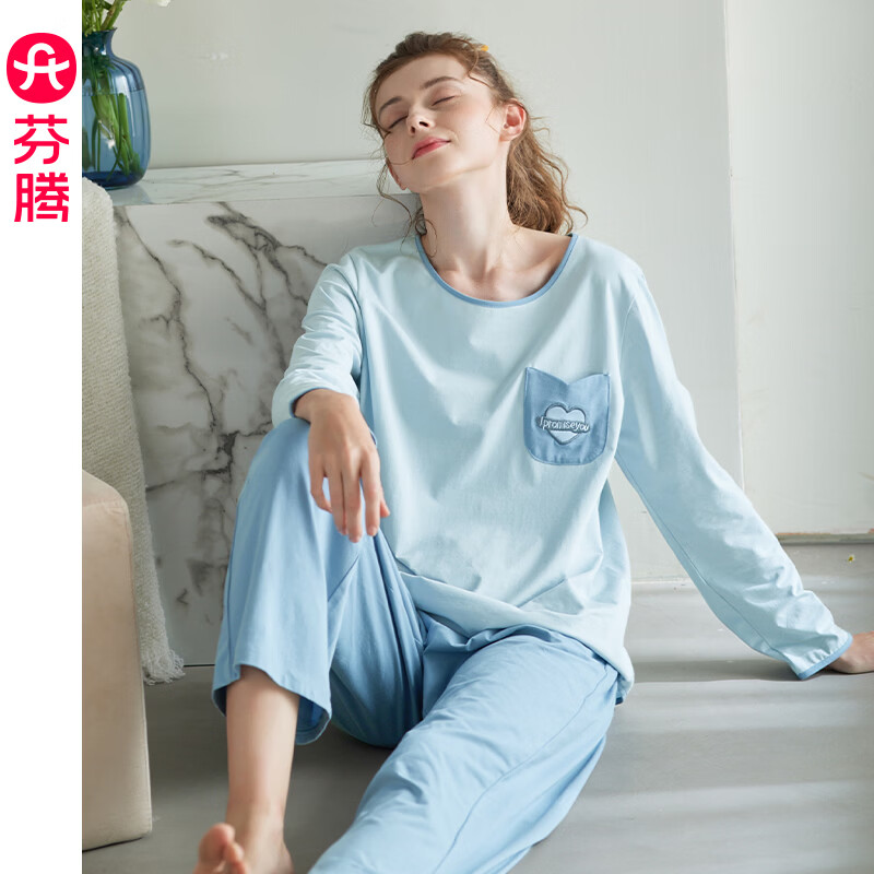 芬腾长袖睡衣纯棉 74.5元 - 86线报