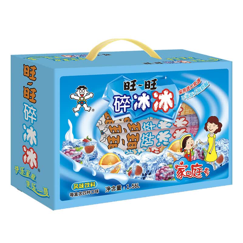 旺旺碎冰冰综合4种口味78ml*20支1.56L家庭装棒棒冰 10.2元 - 86线报
