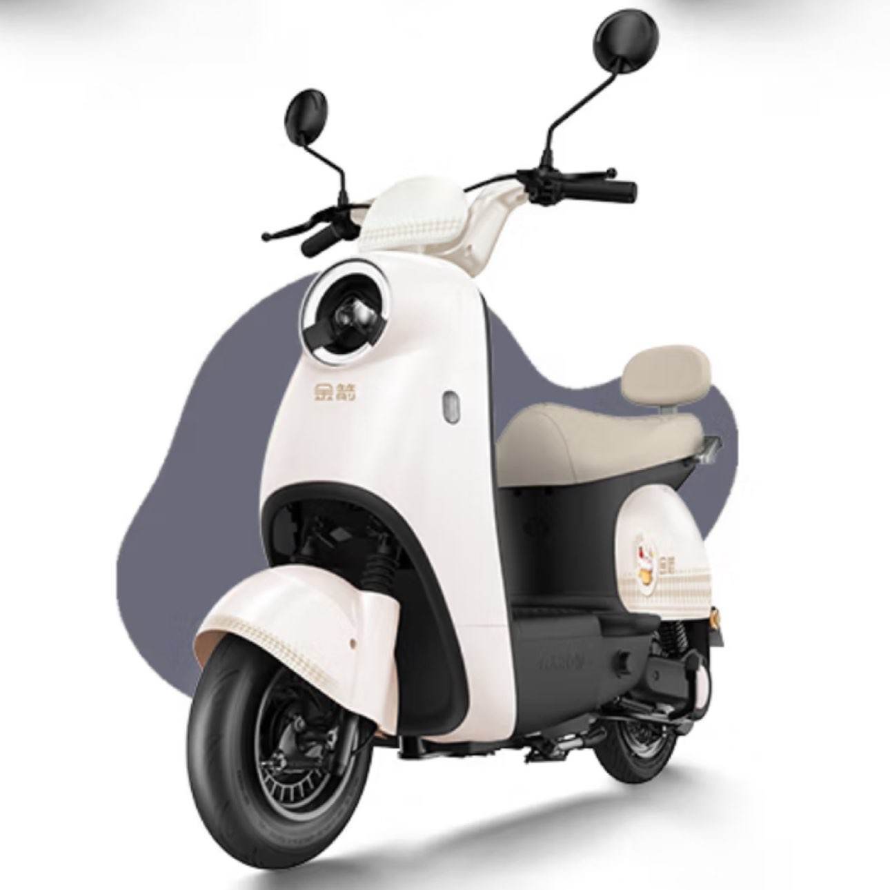 金箭米乐电动摩托车60V21AH 800W裸车款素颜绿 1668元 - 86线报
