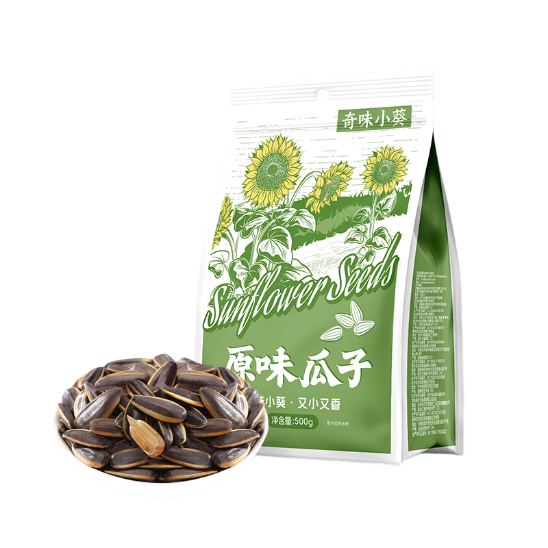 洽洽奇味小葵香瓜子500g原味1袋 6.8元 - 线报酷